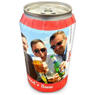 (1 Label) (Red) (Personalised with Text)