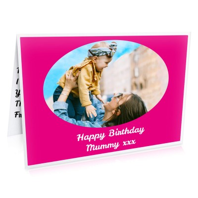 (A5) (Pink) (Personalised with Text)