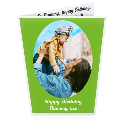 (A5) (Green) (Personalised with Text)