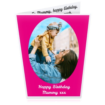(A5) (Pink) (Personalised with Text)