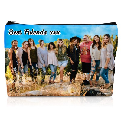 Large (30cm x 20cm) Mock Suede Polyester Fabric (Personalised with Text)