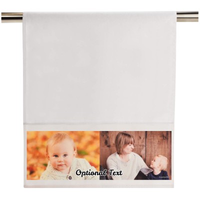 (58cm) - White (Personalised with Text)