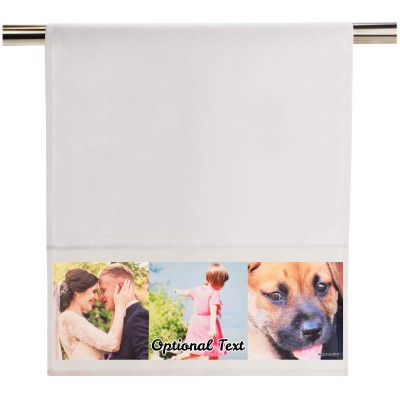 (58cm) - White (Personalised with Text)