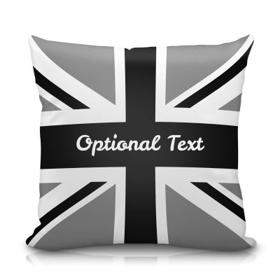 (25cm Square) Black & White Soft Velvet Polyester Fabric