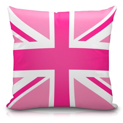(40cm Square) Pink Soft Velvet Polyester Fabric (Personalised with Text)