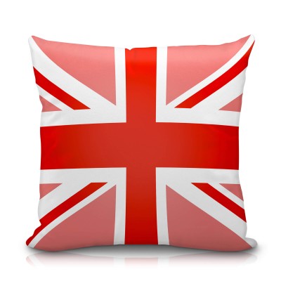 (25cm Square) Red Soft Velvet Polyester Fabric (Personalised with Text)