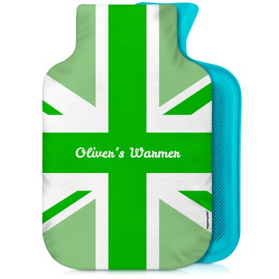 800ml Green Soft Velvet Polyester Fabric and Removable Cover (Personalised with Text)