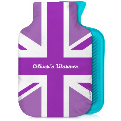 2 Litre Purple Soft Velvet Polyester Fabric and Removable Cover (Personalised with Text)