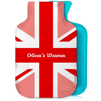 800ml Red Soft Velvet Polyester Fabric and Removable Cover (Personalised with Text)