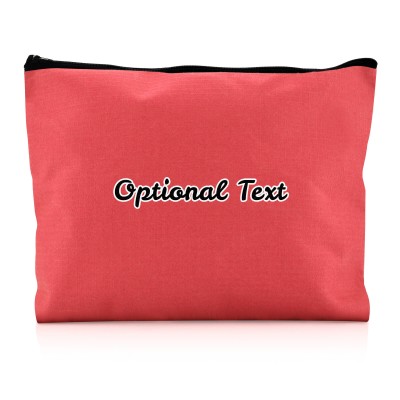 - Large Red Water Resistant Polyester Rip-Stop Fabric (Personalised with Text)