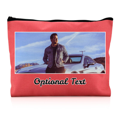 - Large Red Water Resistant Polyester Rip-Stop Fabric (Personalised with Text)