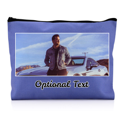 - Large Royal Blue Water Resistant Polyester Rip-Stop Fabric (Personalised with Text)