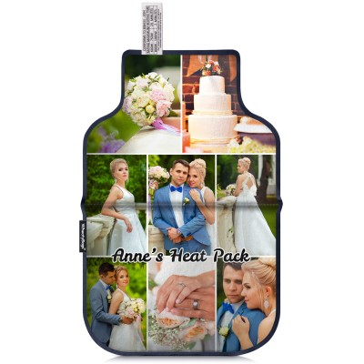 (35cm) - Navy Blue Cotton Fabric Scented (Organic Lavender Buds) (Personalised with Text)