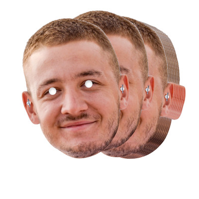 Pack of 10 (A4) Finished Masks + Elastics
