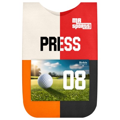 M (Approx. 70cm x 45cm) Colour TBC Polycotton Fabric with Black Hook & Loop + Elastic Fastening Strap