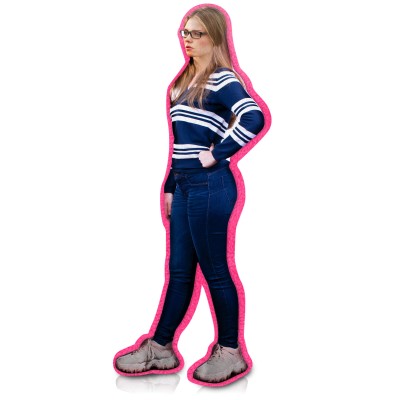 Larger Size - Hot Pink (Fuchsia) Fleece Fabric