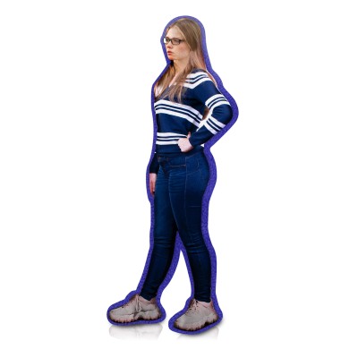 Smaller Size - Royal Blue Fleece Fabric