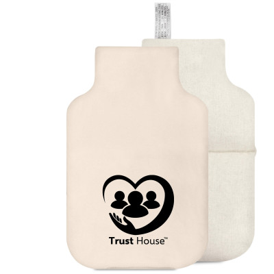 (35cm) - Natural Cotton Fabric Scented with Organic Lavender With Removable Cover (Pillow Case + Overlocking Inside)