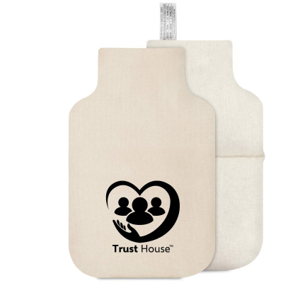 (27cm) - Natural Organic Cotton (Unscented) With Removable Cover (Pillow Case + Overlocking Inside)