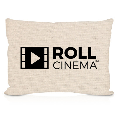 - 57cm x 40cm - Natural Organic Cotton + Removable Cover (Zip + Overlocking Inside)