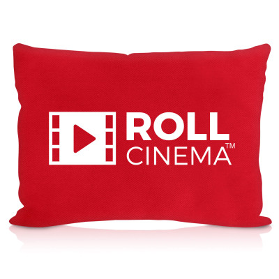 - 57cm x 40cm - Red Cotton Fabric + Removable Cover (Zip + Overlocking Inside)