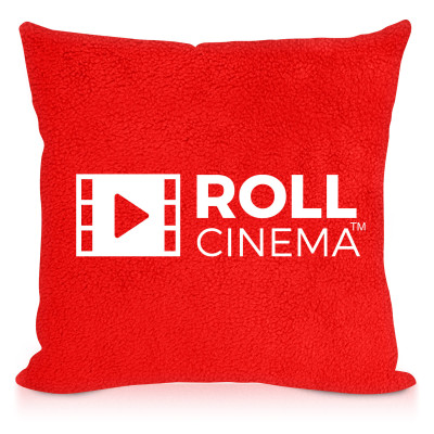Square (30cm) - Red Fleece Fabric