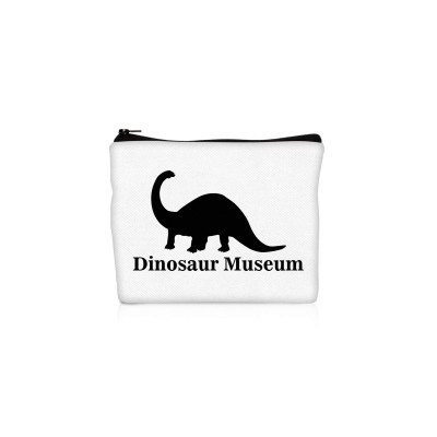 (20cm x 16cm) - White Cotton Fabric with Zip Opening