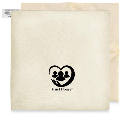 (34cm) - Natural Cotton Fabric Scented with Organic Lavender With Removable Cover