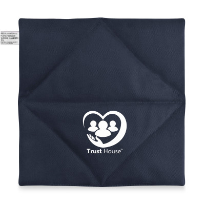 (24cm) - Navy Blue Cotton Fabric Scented with Organic Lavender