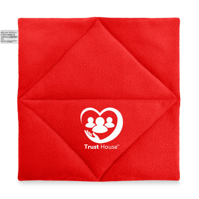 (34cm) - Red Fleece Fabric Scented with Organic Lavender