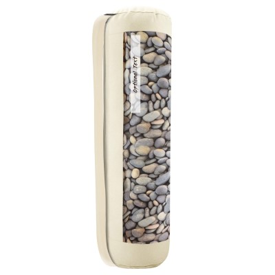 Large (70cm x 20cm) with Pebbles Design Mock Suede Polyester Fabric