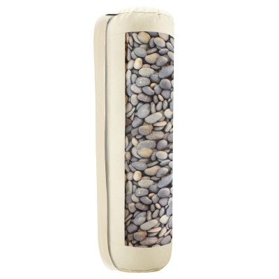 Large (70cm x 20cm) with Pebbles Design Mock Suede Polyester Fabric (Personalised with Text)