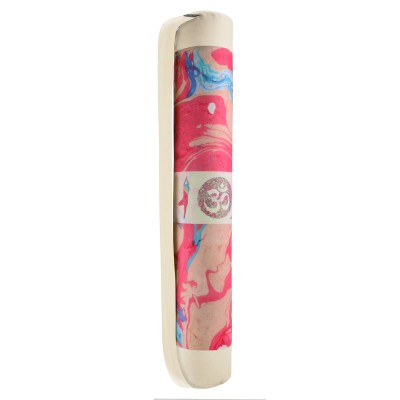 Slim (70cm x 10cm) with Pink Flow Theme Design Mock Suede Polyester Fabric (Personalised with Text)