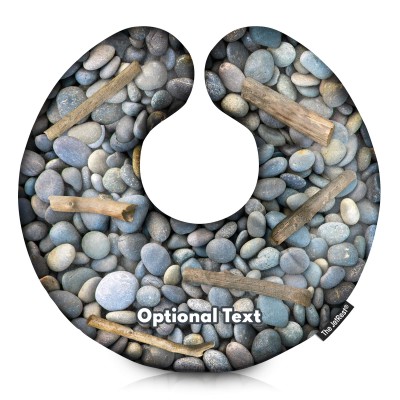 (30cm) with Pebbles Design Soft Velvet Polyester Fabric Scented (Organic Lavender Buds)