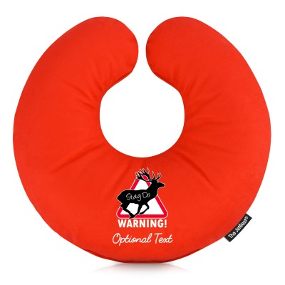 (30cm) (Stag Do Icon) Red Soft Velvet Polyester Fabric