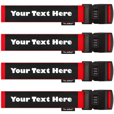 (250cm) - Red (Personalised with Text)