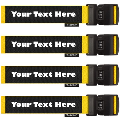 (250cm) - Yellow (Personalised with Text)