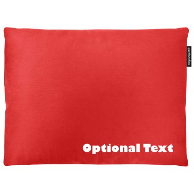 (40cm x 30cm) - Red Cotton Fabric and Removable Cover