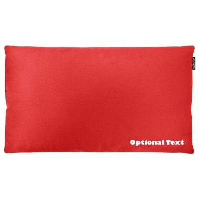 (70cm x 40cm Deep Filling) - Red Cotton Fabric and Removable Cover