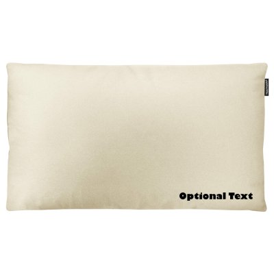 (70cm x 40cm Low Profile) - Natural Cotton Fabric and Removable Cover