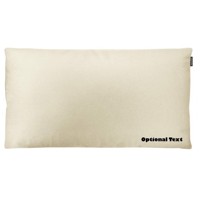 (91cm x 48cm King Size) - Natural Cotton Fabric and Removable Cover