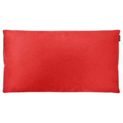 (91cm x 48cm King Size) - Red Cotton Fabric Scented (Organic Lavender Buds) and Removable Cover (Personalised with Text)