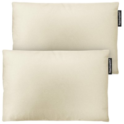 (30cm x 20cm Twin Pack) - Natural Cotton Fabric Scented (Organic Lavender Buds) and Removable Cover (Personalised with Text)