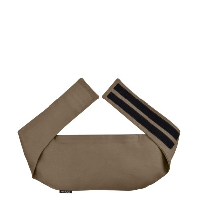 (120cm) - Chocolate Luxury Cotton Fabric and Removable Cover (Personalised with Text)