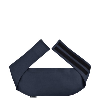 (120cm) - Navy Blue Cotton Fabric and Removable Cover (Personalised with Text)