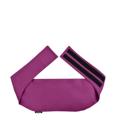 (120cm) - Purple Cotton Fabric and Removable Cover (Personalised with Text)
