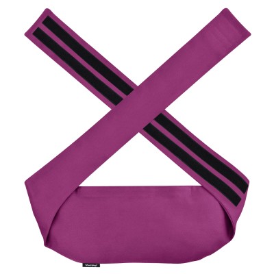 (200cm) - Purple Cotton Fabric and Removable Cover (Personalised with Text)