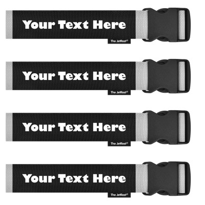 (Strap 300cm) - Silver Grey (Personalised with Text)