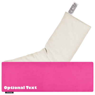 (49cm x 15cm) - Hot Pink Cotton Fabric Scented (Organic Lavender Buds) with Removable Cover