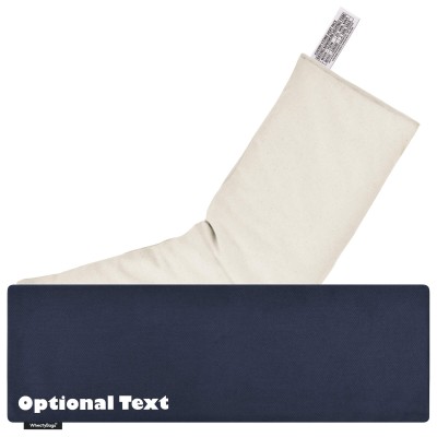(49cm x 15cm) - Navy Blue Cotton Fabric Scented (Organic Lavender Buds) with Removable Cover